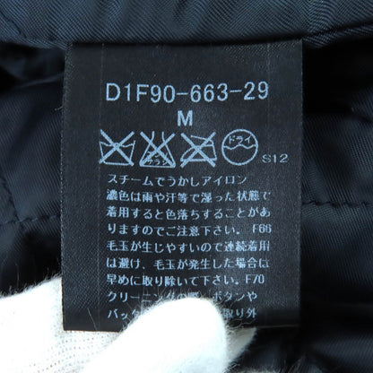 バーバリーブラックレーベル チェック柄ロゴボタンウールコート