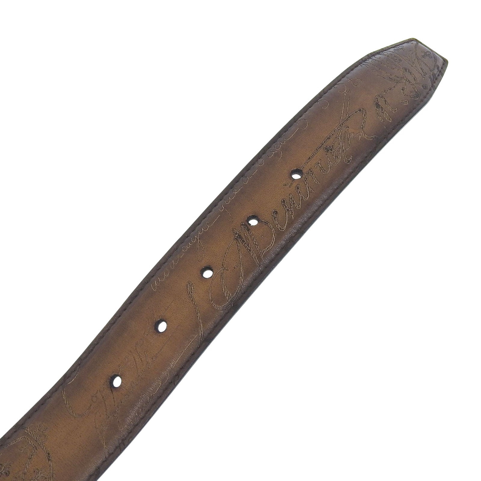 ベルルッティ レザー ベルト