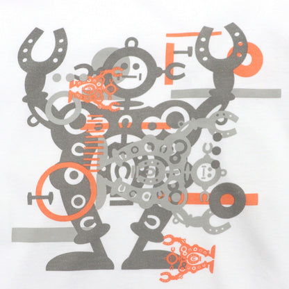 エルメス Hello Mr. Farrier コットン Tシャツ M