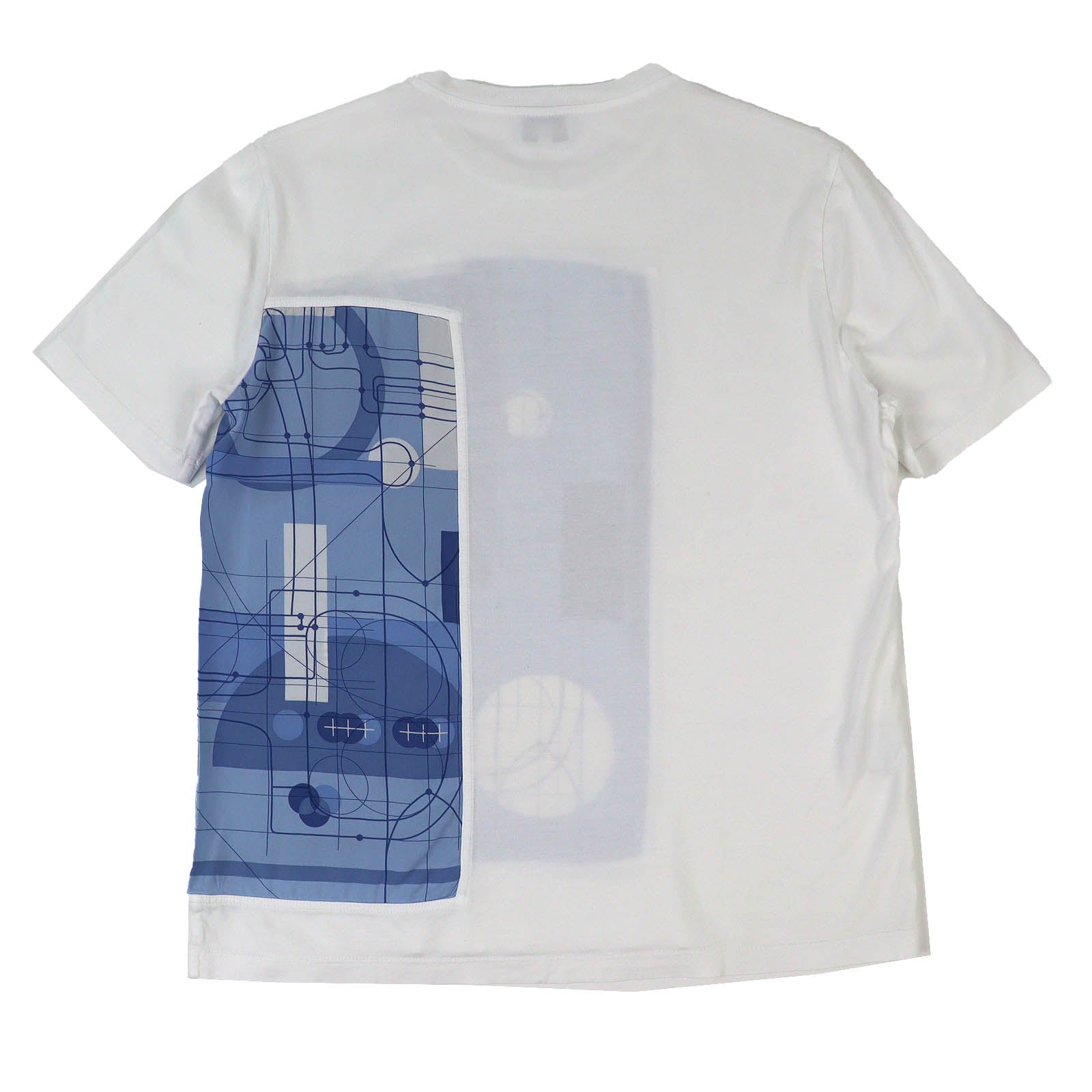 エルメス シルク切替半袖Tシャツ