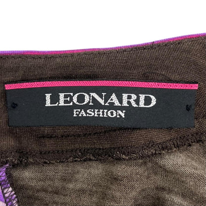 レオナールファッション ウールシルク長袖Tシャツ
