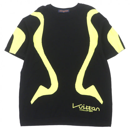 ルイヴィトン ロゴ コットン ニットTシャツ