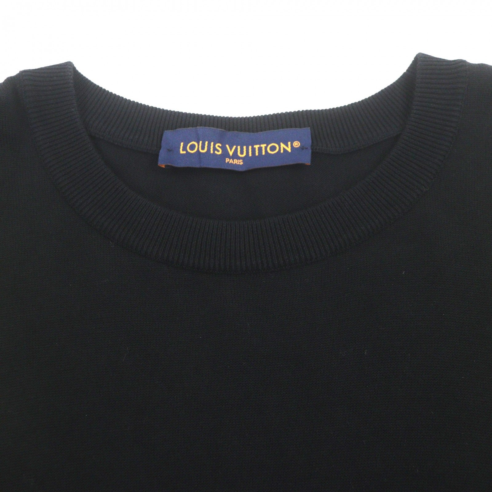 ルイヴィトン ロゴ コットン ニットTシャツ