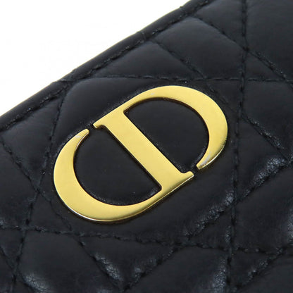 クリスチャンディオール ディオールカロ レザー二つ折り財布
