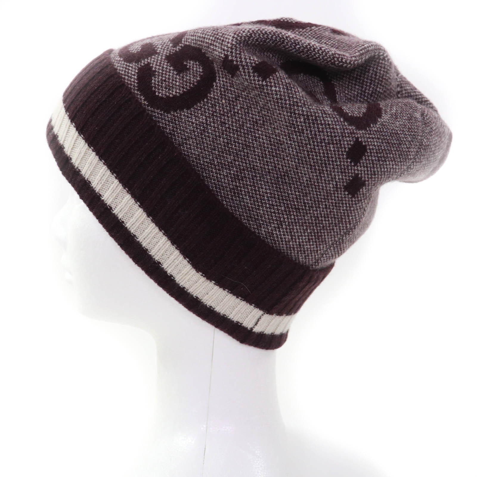 グッチ カシミヤニットキャップ