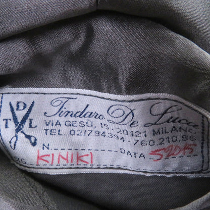 Tindaro De Luca 千鳥格子 スーツ生地 スーツ
