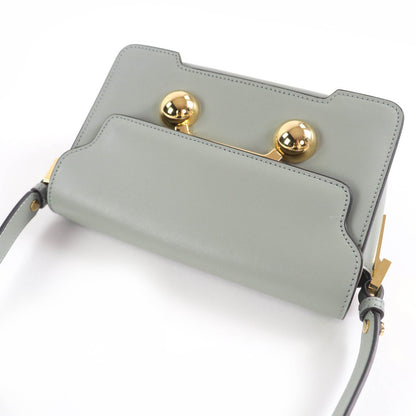 マルニ TRUNKAROO レザー ショルダーバッグ