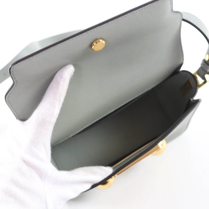 マルニ TRUNKAROO レザー ショルダーバッグ
