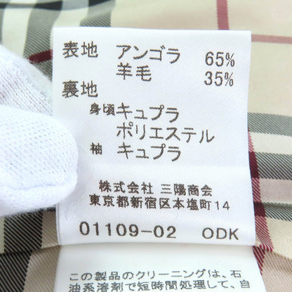 バーバリーロンドン アンゴラウールコート