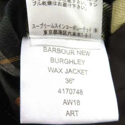 バブアー NEW BURGHLEY コットンコート