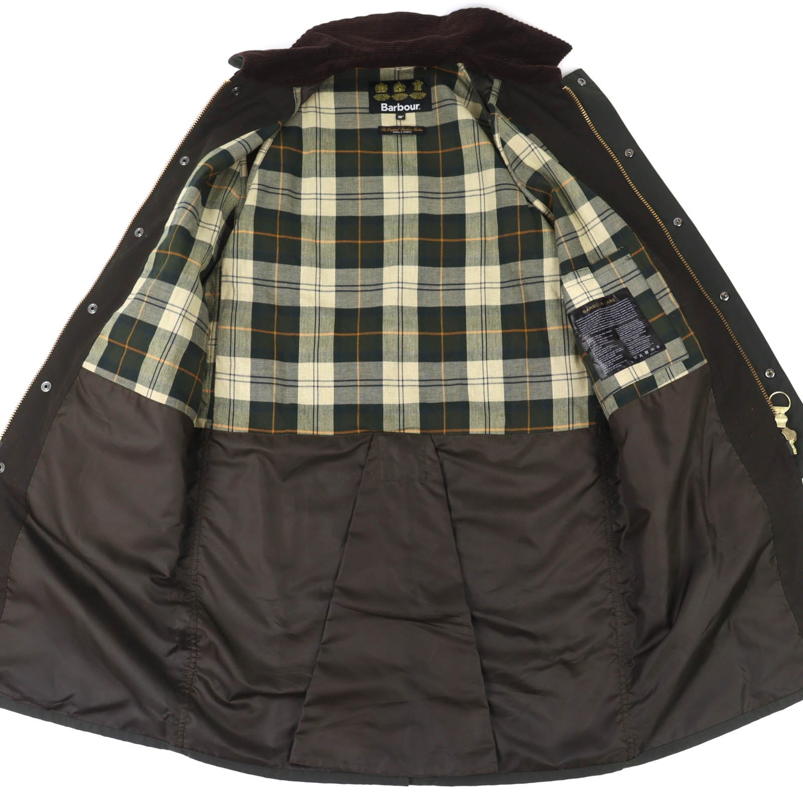 バブアー NEW BURGHLEY コットンコート