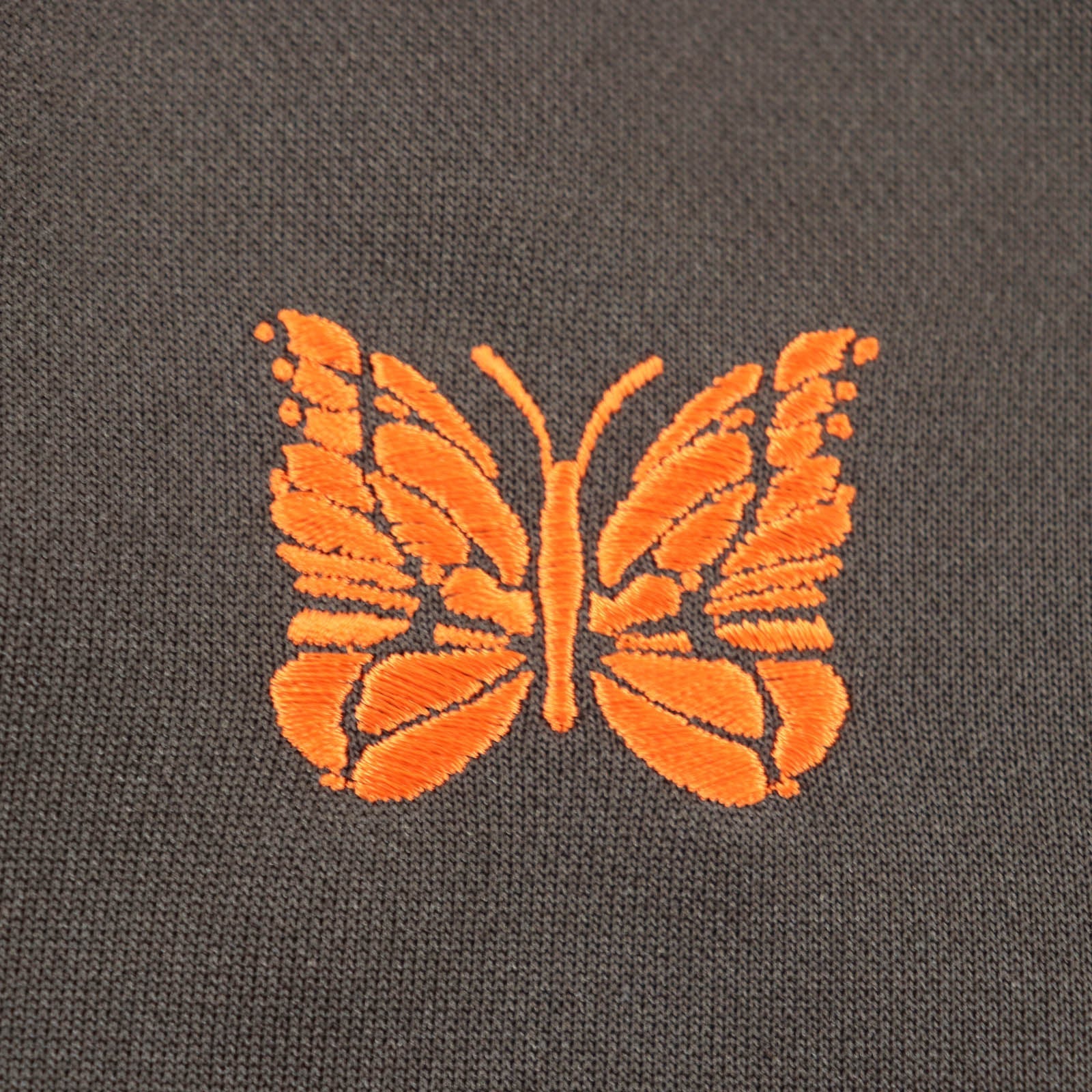 ニードルス 刺繍ロゴ ポリエステルジャケット