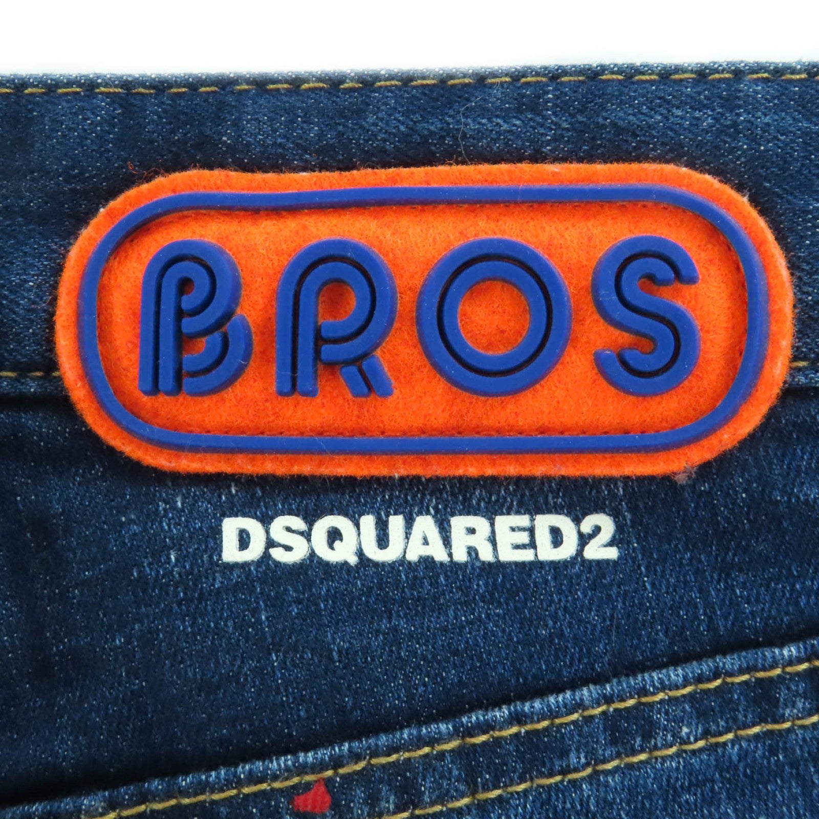 ディースクエアード クールガールクロップドジーンズ コットン デニムパンツ