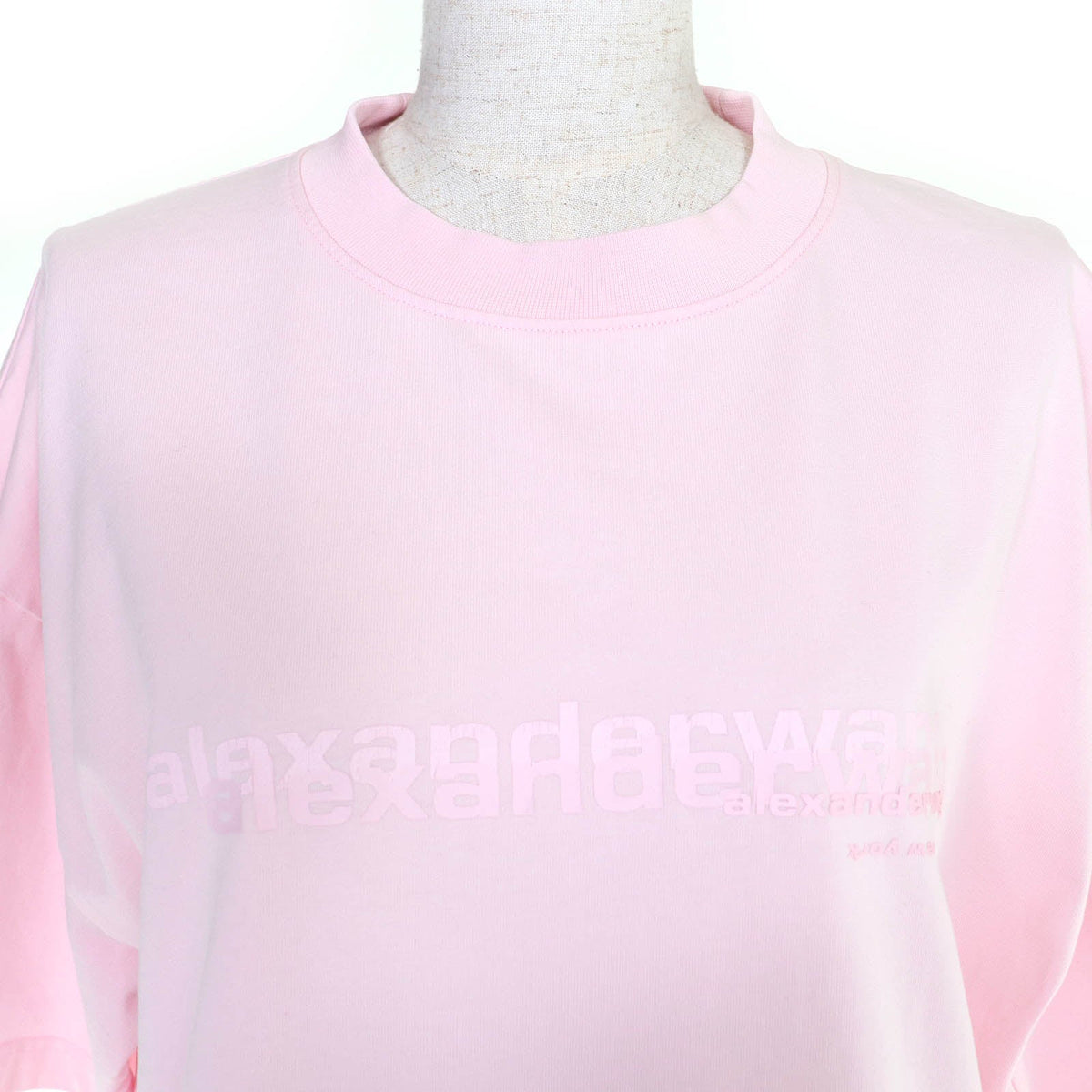 アレキサンダーワン コットン半袖Tシャツ