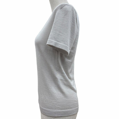 エルメス38 カシミヤニットトップス