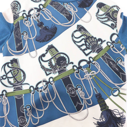 エルメス クリケティスフィネス シルクTシャツ