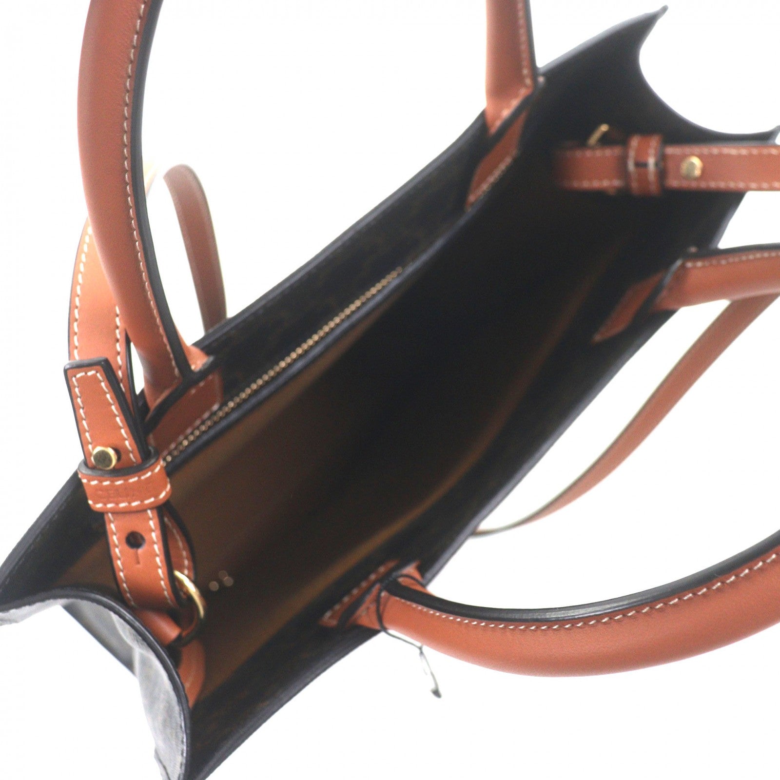 セリーヌ ヴァーティカルヒポポタマス トリオンフ キャンバス トートバッグ