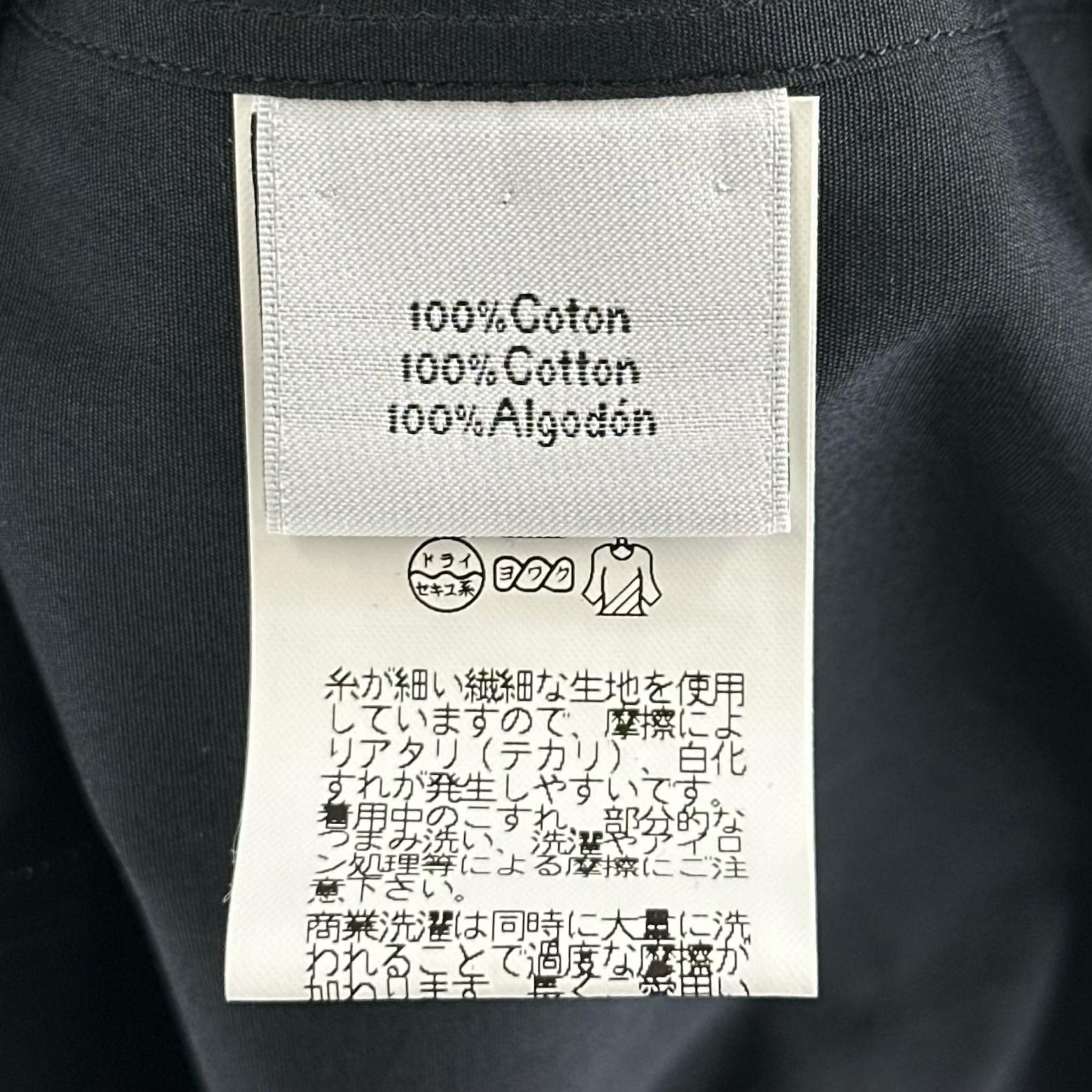エルメス コットン長袖シャツ40