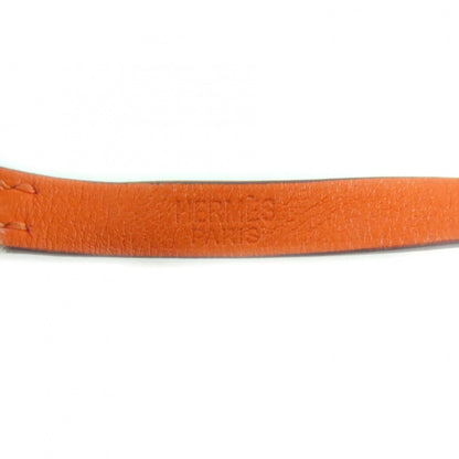 エルメス Beapi de Bourtour レザー ブレスレット