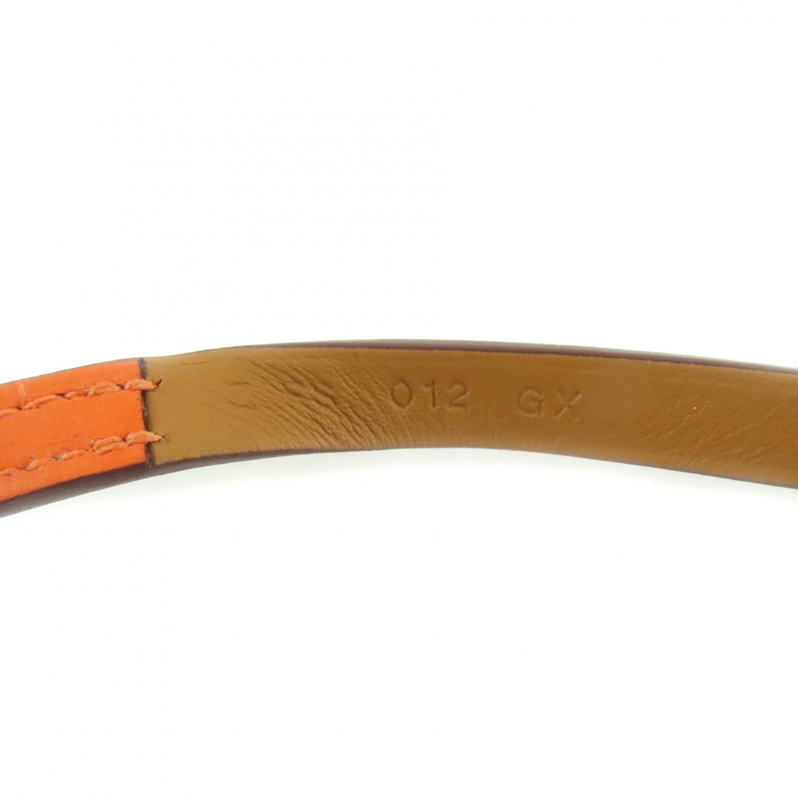 エルメス Beapi de Bourtour レザー ブレスレット