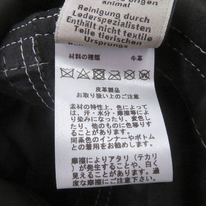 エルメス カーフスキン半袖シャツ48