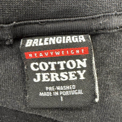 バレンシアガ コットン長袖Tシャツ