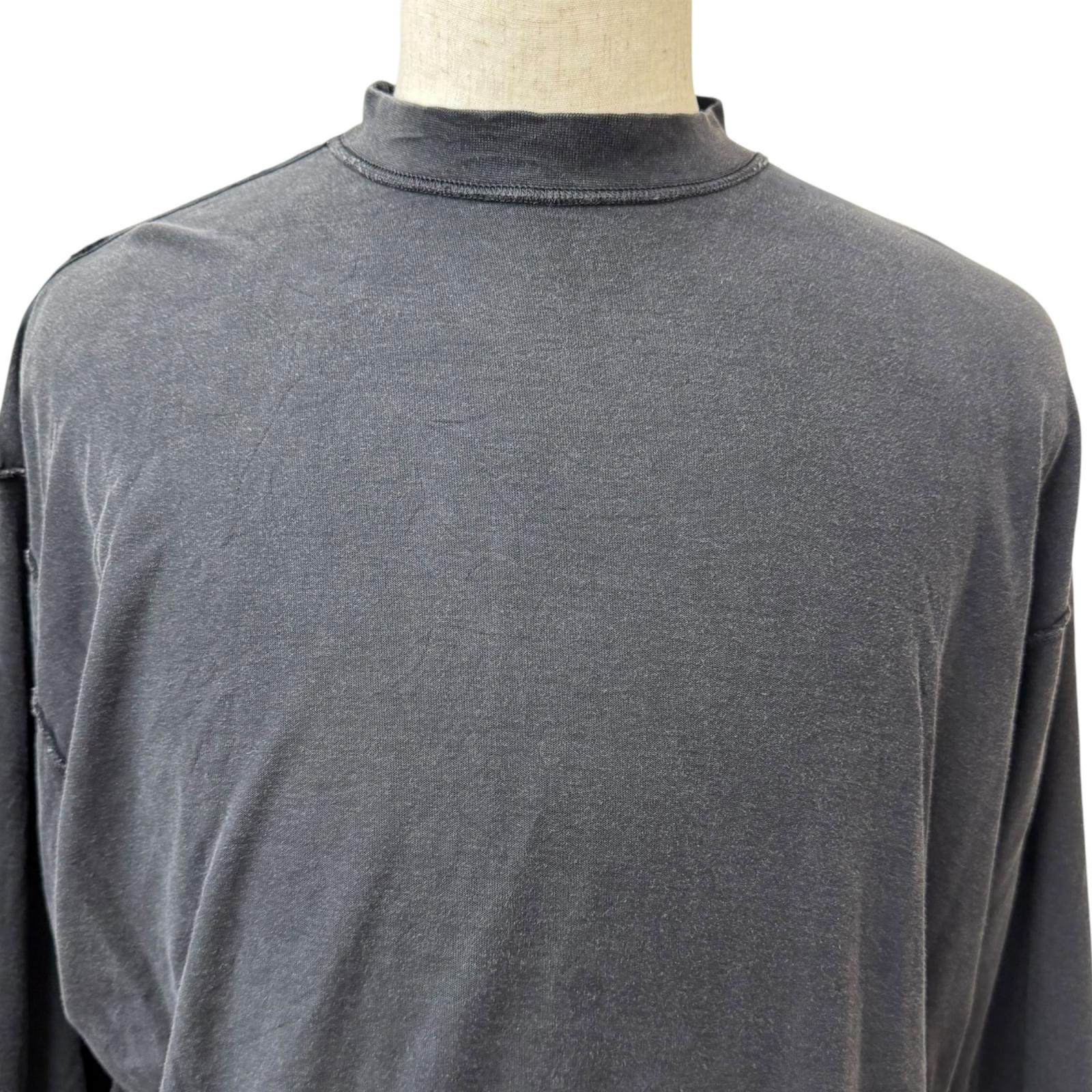 バレンシアガ コットン長袖Tシャツ