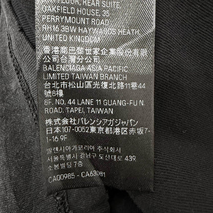 バレンシアガ コットン長袖Tシャツ