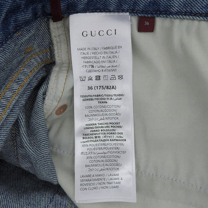 グッチ コットンデニムショートパンツ
