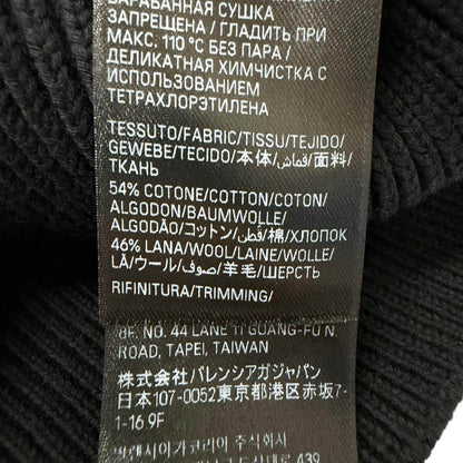 バレンシアガ コットンウールニット