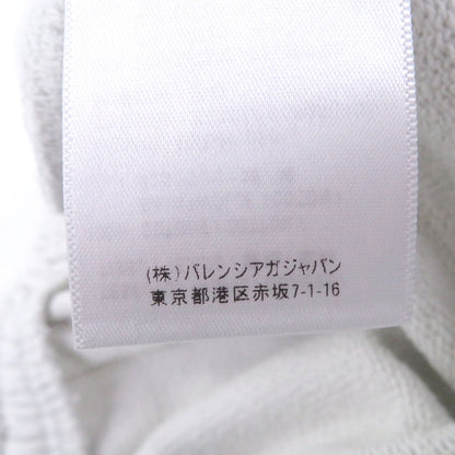 バレンシアガ Campaign logo embroidered コットンショートパンツ