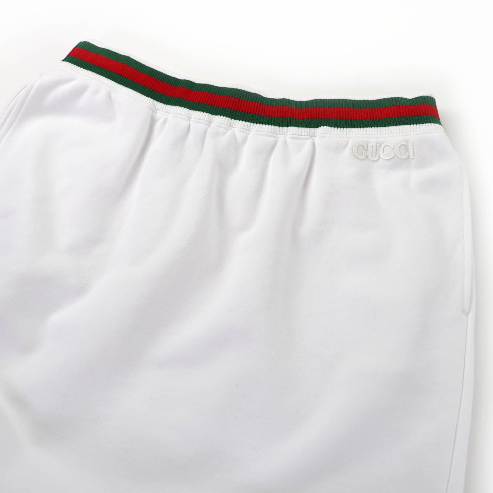 グッチ ロゴウェブライン コットンスカート