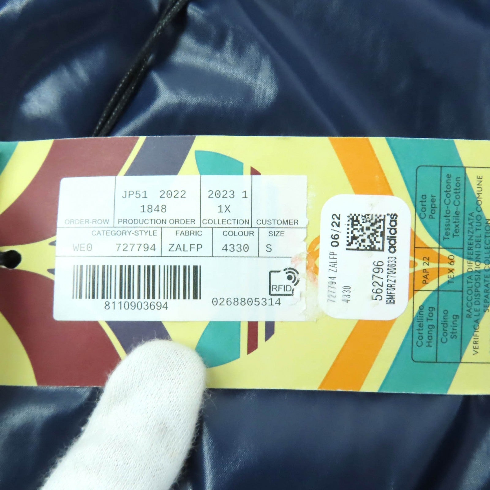 グッチ×アディダス ナイロンポンチョ