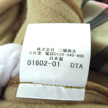 バーバリーロンドン コットン レザー トレンチコート