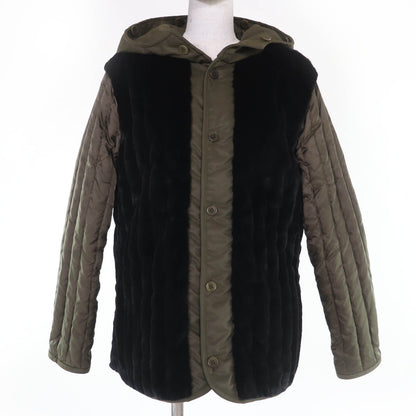 セオリー Military coat ナイロン ダウンライナーコート
