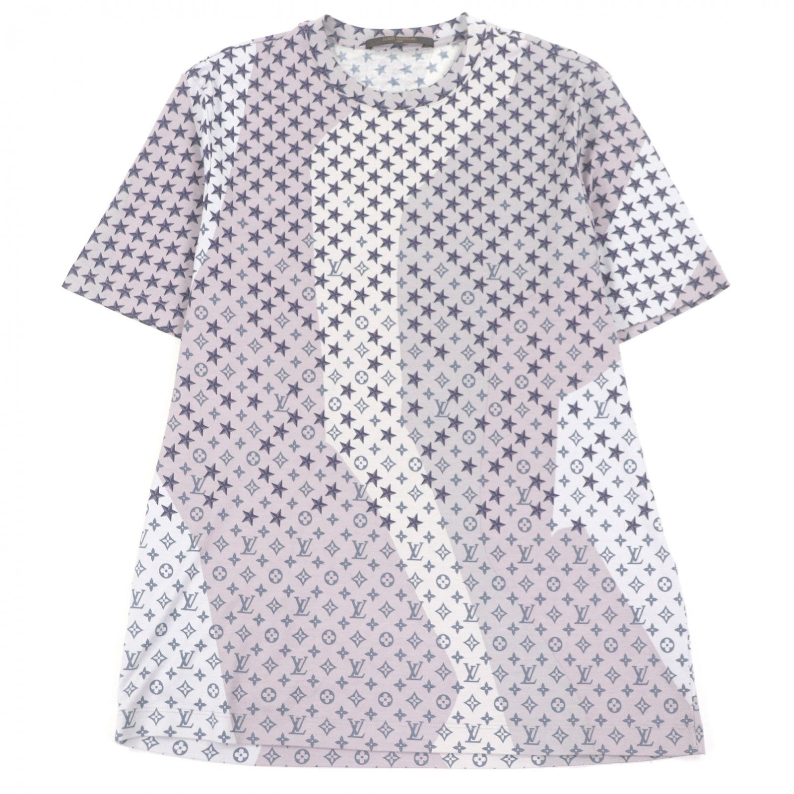 ルイヴィトン モノグラムスター コットン 半袖Tシャツ