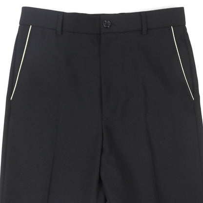グッチ ロゴパッチ ポリエステル パンツ