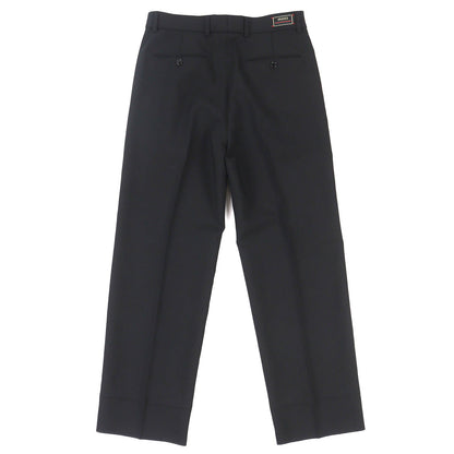 グッチ ロゴパッチ ポリエステル パンツ