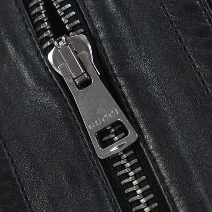 グッチ Shelly Line Web Line Tom Ford レザー ブルゾン
