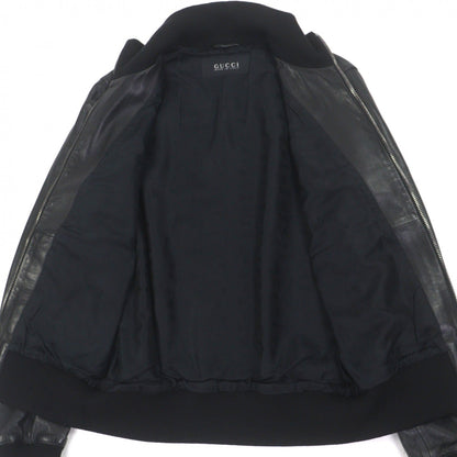 グッチ Shelly Line Web Line Tom Ford レザー ブルゾン