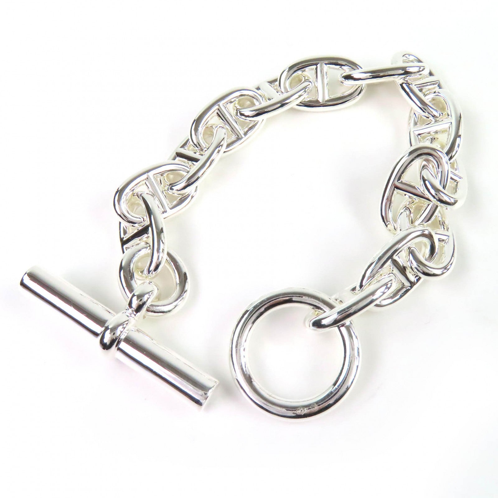 エルメス シェーヌダンクルMM 925ブレスレット
