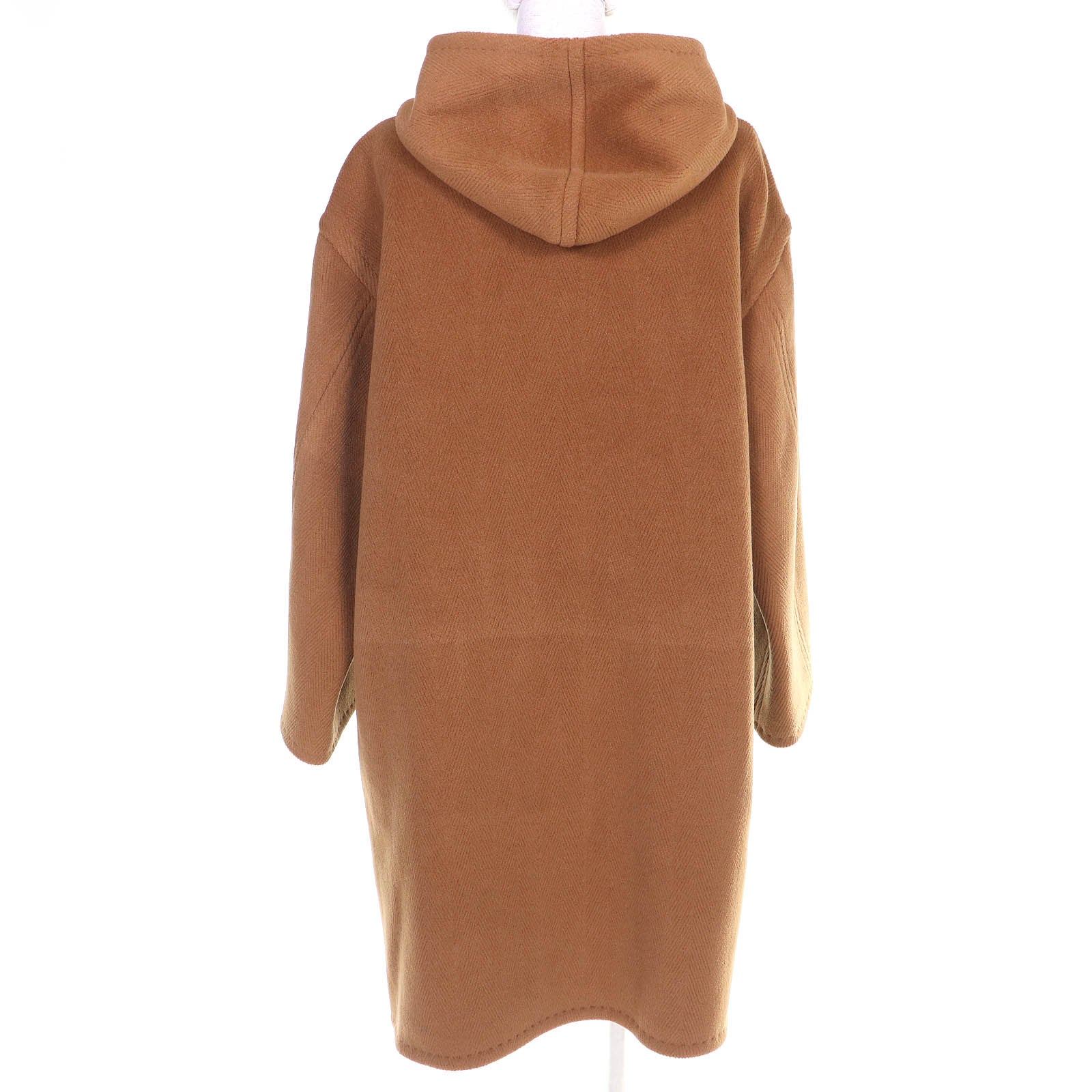 オーラリー WOOL HERINGBONE PILE ウールコート