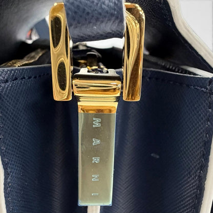 マルニ Trunk レザーショルダーバッグ