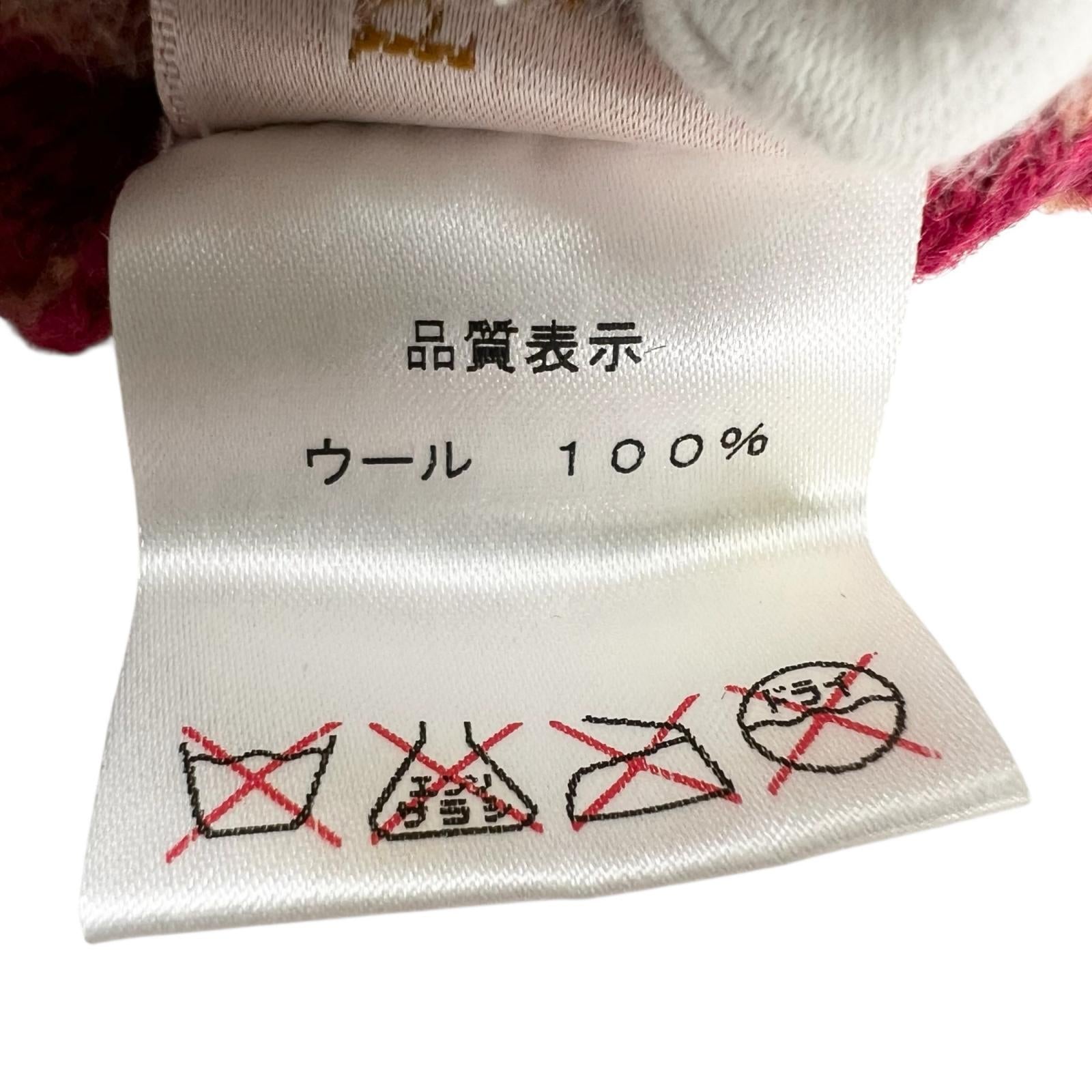 ヴィヴィアンウエストウッド ウールマフラーニット帽セット