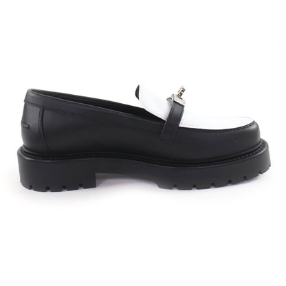 エルメス37.5レザーローファー