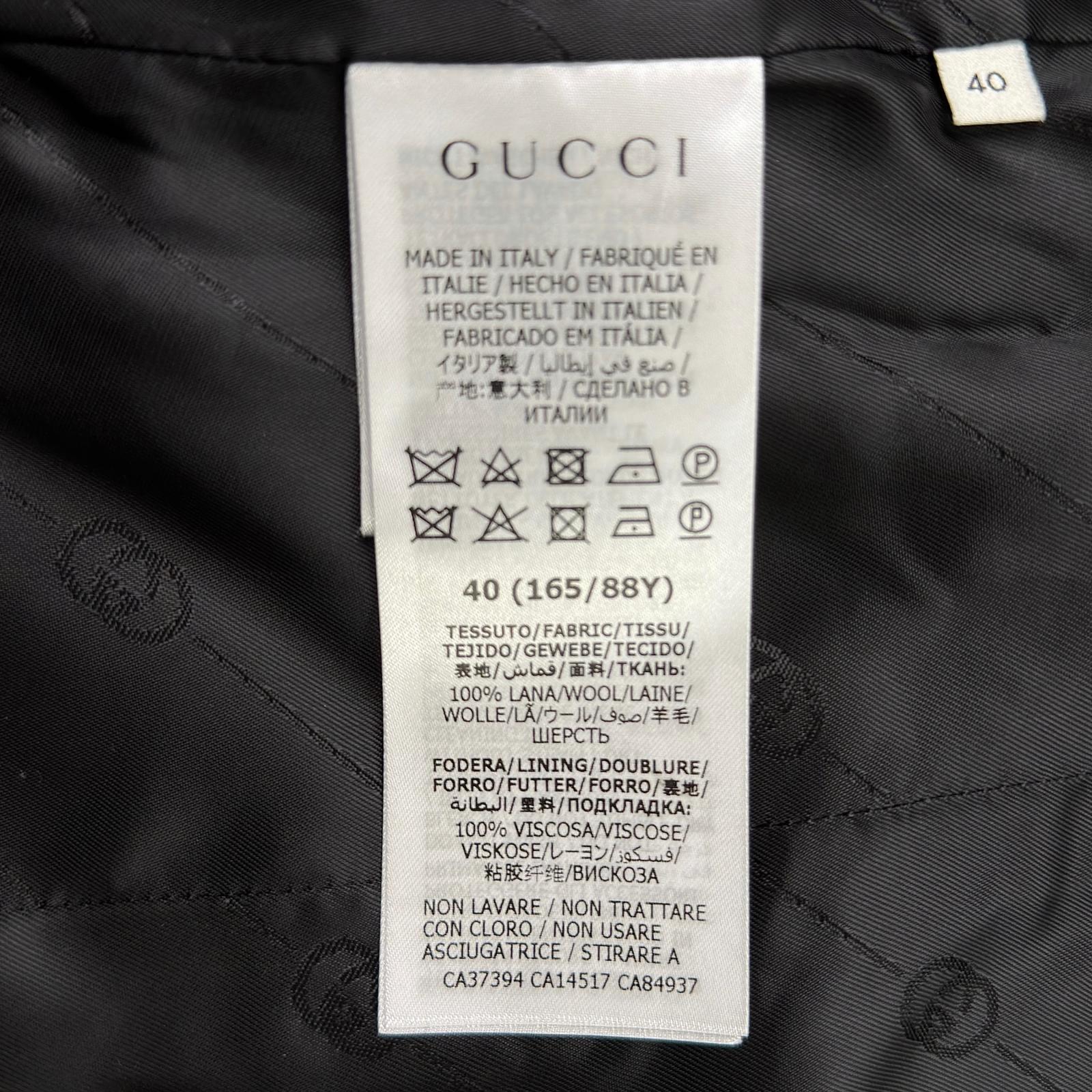 グッチ ウール ジャケット