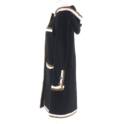 シャネル ムートン シルク コート