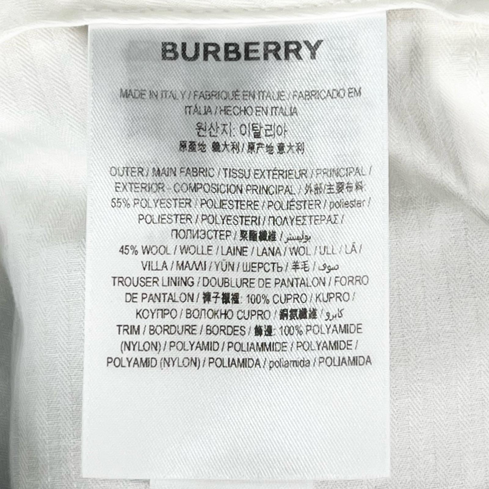 バーバリー チェックパンツ