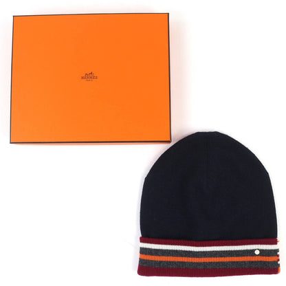 エルメス Hツイストヘブンツイストシリーズ カシミヤ ニットキャップ L