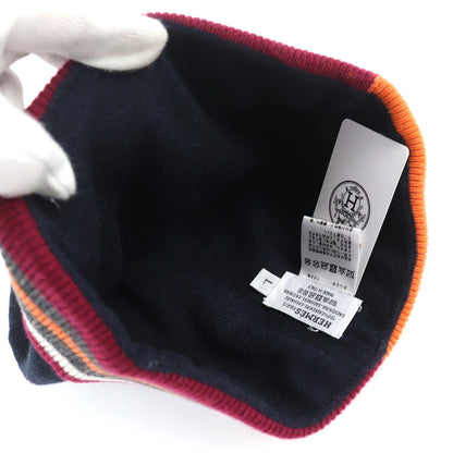 エルメス Hツイストヘブンツイストシリーズ カシミヤ ニットキャップ L